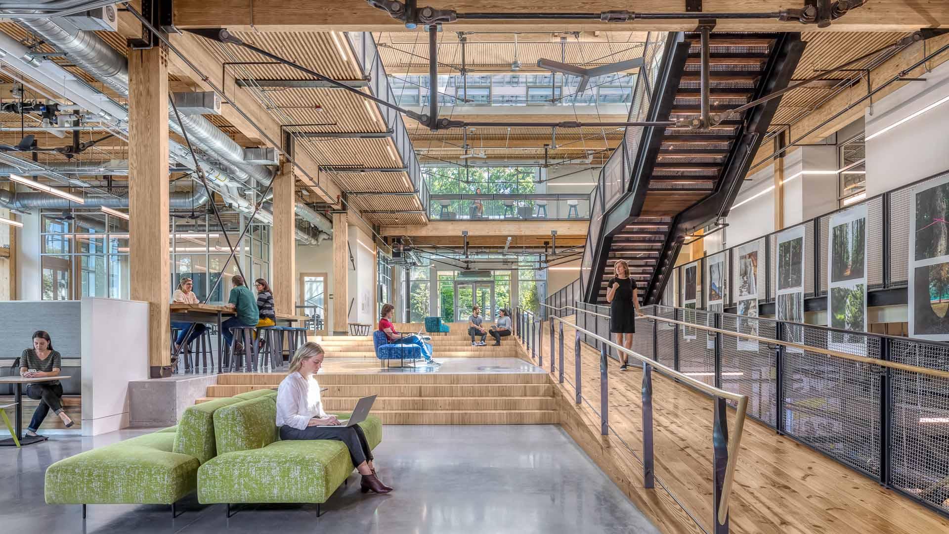 创新可持续设计的肯达达大厦/ Jonathan Hillyer摄